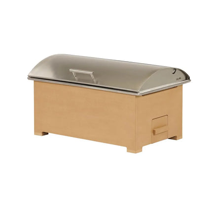 Nồi Hâm Nóng Cỡ Đầy Cal-Mil 23429-122 Nắp Bản Lề Đốt Cồn Vỏ Trấu Tái Chế