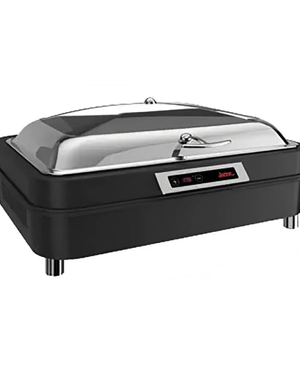 Nồi Hâm Nóng/Giữ Lạnh Thức Ăn Spring USA HC380-CT 7.6 lít Chữ Nhật Nắp Kính Titanium 110v