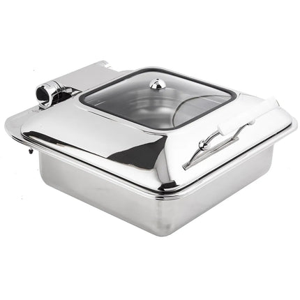 Nồi Hâm Nóng Thức Ăn 2/3 Khổ Tablecraft CW40163 Nắp Bản Lề Cảm Ứng Từ