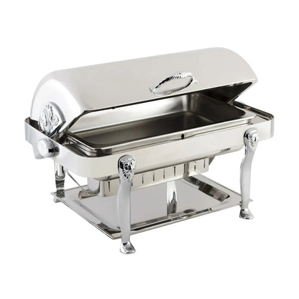 Nồi Hâm Nóng Thức Ăn Bon Chef 18040CH Full Size Nắp Cuốn Kèm Bộ Đốt Nhiên Liệu