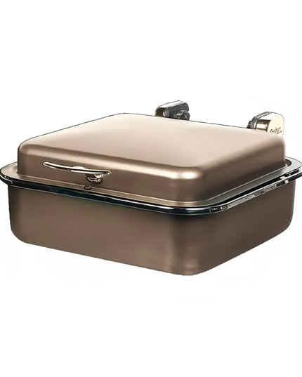 Nồi Hâm Nóng Thức Ăn Cảm Ứng Từ Spring USA 2384-587 5.7 lít Chữ Nhật Nắp Liền Đồng Viền Black Pearl