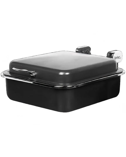 Nồi Hâm Nóng Thức Ăn Cảm Ứng Từ Spring USA 2384-88 5.7 lít Chữ Nhật Nắp Liền Titanium Viền Black Pearl
