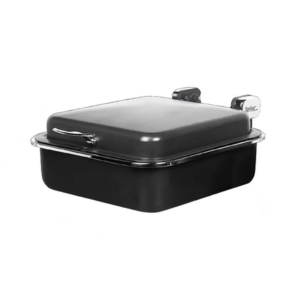 Nồi Hâm Nóng Thức Ăn Cảm Ứng Từ Spring USA 2384-88 5.7 lít Chữ Nhật Nắp Liền Titanium Viền Black Pearl