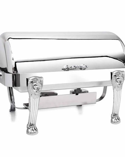 Nồi Hâm Nóng Thức Ăn Chữ Nhật Eastern Tabletop 3114LH-SS 7.6 l Nắp Cuốn Thép Không Gỉ