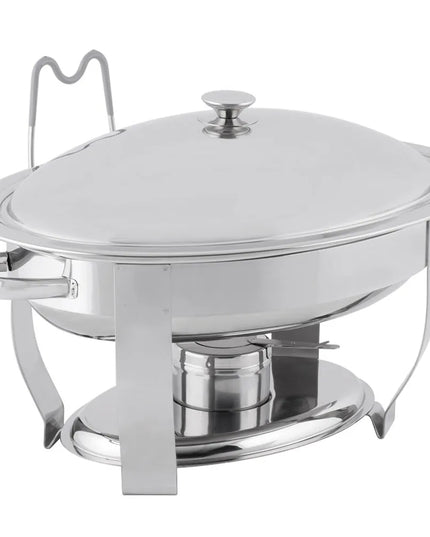 Nồi Hâm Nóng Thức Ăn Oval Vollrath 46500 Nắp Rời Dùng Nhiên Liệu