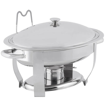 Nồi Hâm Nóng Thức Ăn Oval Vollrath 46500 Nắp Rời Dùng Nhiên Liệu