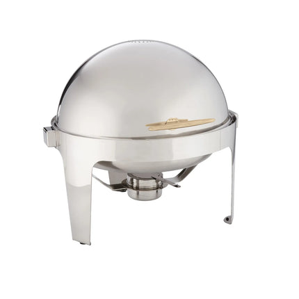 Nồi Hâm Nóng Thức Ăn Tròn American Metalcraft GOLDAGRD18 Nắp Cuốn Dùng Nhiên Liệu