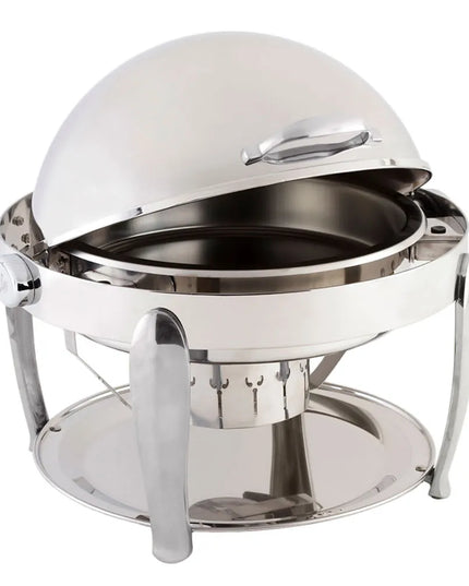 Nồi Hâm Nóng Thức Ăn Tròn Bon Chef 10001CH Nắp Cuốn Kèm Bộ Đốt Nhiên Liệu