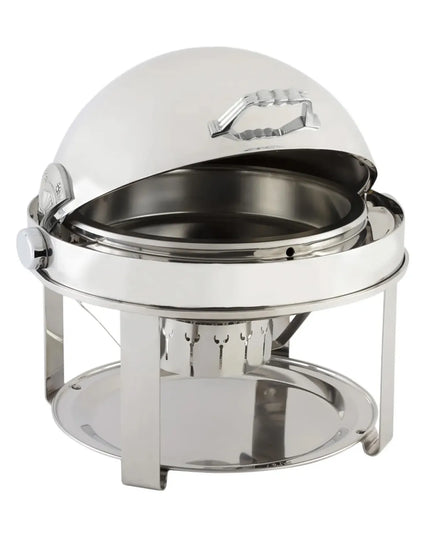Nồi Hâm Nóng Thức Ăn Tròn Bon Chef 12010CH 7.6 l Nắp Cuốn Thép Không Gỉ Viền Mạ Crôm