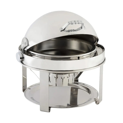 Nồi Hâm Nóng Thức Ăn Tròn Bon Chef 12010CH 7.6 l Nắp Cuốn Thép Không Gỉ Viền Mạ Crôm