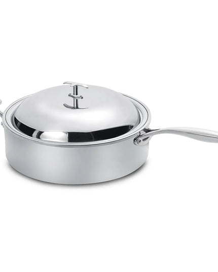 Nồi Hâm Nóng Thức Ăn Tròn Cảm Ứng Từ Eastern Tabletop 5914 3.8 lít Nắp Rời, Inox