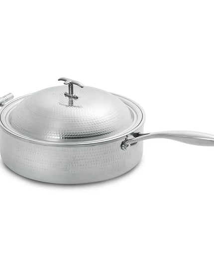 Nồi Hâm Nóng Thức Ăn Tròn Cảm Ứng Từ Eastern Tabletop 5914H 3.8 lít Nắp Rời, Inox