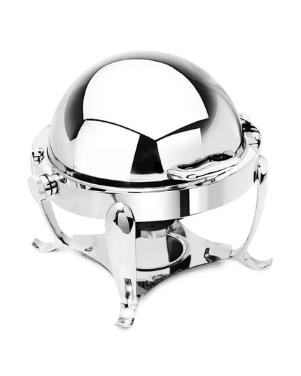 Nồi Hâm Nóng Thức Ăn Tròn Eastern Tabletop 3119 3.8 l Nắp Cuốn Thép Không Gỉ