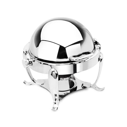 Nồi Hâm Nóng Thức Ăn Tròn Eastern Tabletop 3119 3.8 l Nắp Cuốn Thép Không Gỉ