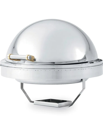 Nồi Hâm Nóng Thức Ăn Tròn Vollrath 46268 Nắp Cuốn Kèm Bộ Đốt Nhiên Liệu