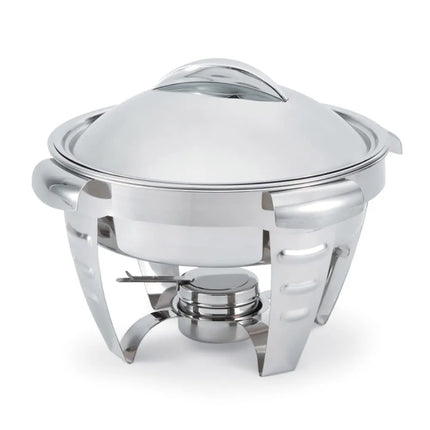 Nồi Hâm Nóng Thức Ăn Tròn Vollrath 49522 Nắp Rời Dùng Nhiên Liệu