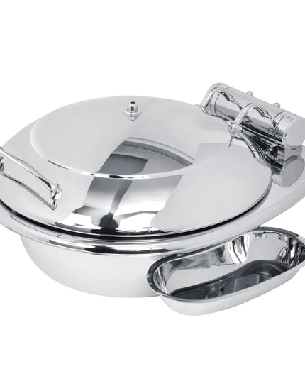 Nồi Hâm Nóng Tròn Cảm Ứng Từ Eastern Tabletop 3938 5.7 lít Nắp Bản Lề Thép Không Gỉ