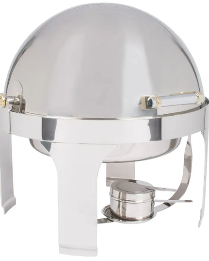 Nồi Hâm Nóng Tròn Vollrath 46070 Nắp Cuốn Đốt Cồn