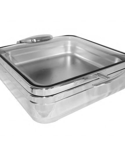Nồi Hâm Nóng Vuông Cảm Ứng Từ Spring USA 2574-6/23 5.7 lít Nắp Kính Tháo Rời Inox