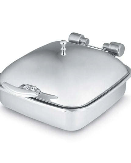 Nồi Hâm Nóng Vuông Vollrath 46132 Nắp Bản Lề Cảm Ứng Từ