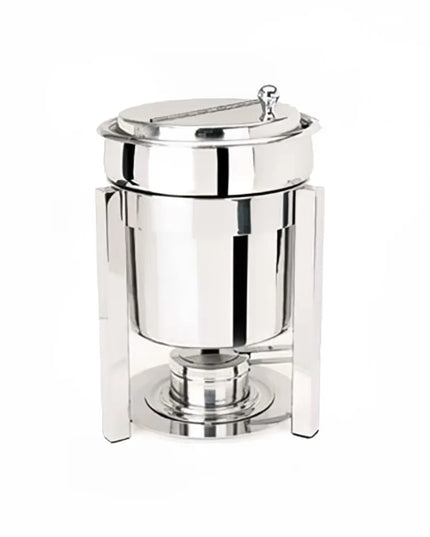 Nồi Hâm Súp Marmite Eastern Tabletop 3107P2 6.6 lít Nắp Bản Lề Inox