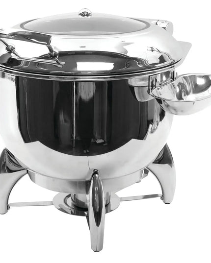 Nồi Hâm Súp Tablecraft CW40178 10.4 lít Nắp Bản Lề Đốt Nhiên Liệu