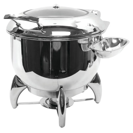 Nồi Hâm Súp Tablecraft CW40178 10.4 lít Nắp Bản Lề Đốt Nhiên Liệu