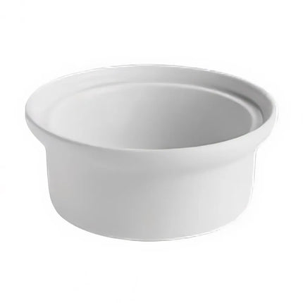 Nồi Hầm Tròn Hall China HL630BBWA 266 ml - Sứ, Trắng Sáng
