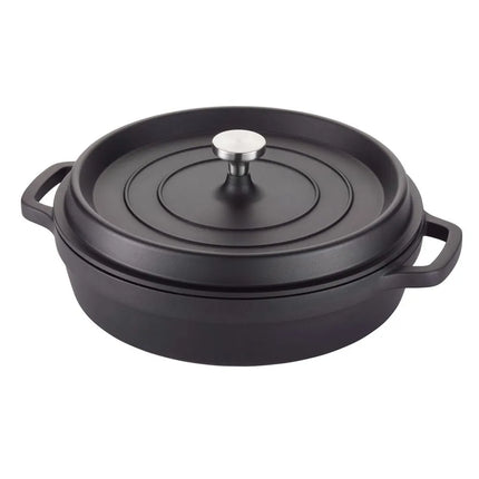 Nồi Hầm Tròn Ironlite Spring USA 8656-8/28 2.55 l - Nhôm, Đen