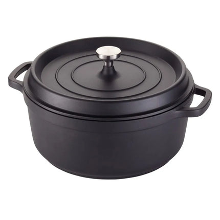Nồi Hầm Tròn Ironlite Spring USA 8658-8/28 6.8 l - Nhôm, Đen