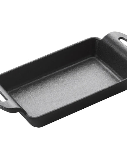 Nồi Phục Vụ Chữ Nhật Mini Cảm Ứng Winco CASM-7RT Gang Đúc Men Đen Nhám 17.8 cm x 12.1 cm