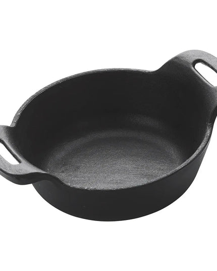 Nồi Phục Vụ Tròn Mini Cảm Ứng Winco CASM-5R Gang Đúc Men Đen Nhám 13 cm