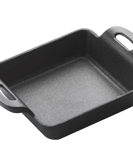 Nồi Phục Vụ Vuông Mini Cảm Ứng Winco CASM-4S Gang Đúc Men Đen Nhám 12.4 cm