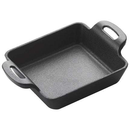 Nồi Phục Vụ Vuông Mini Cảm Ứng Winco CASM-4S Gang Đúc Men Đen Nhám 12.4 cm
