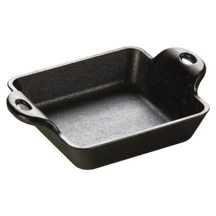 Nồi Phục Vụ Vuông Mini Lodge HMSS Gang Đúc Có Tay Cầm 295 ml