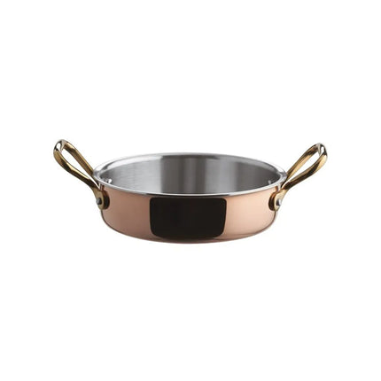 Nồi Rondeau Mini Paderno A1550416 828 ml - Nhôm/Đồng/Inox