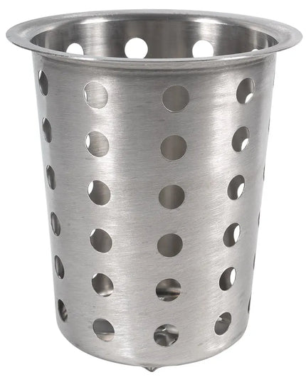Ống Đựng Dao Dĩa Tròn Browne 80110 Đường Kính 9.5 cm Có Lỗ Thoát Nước Inox
