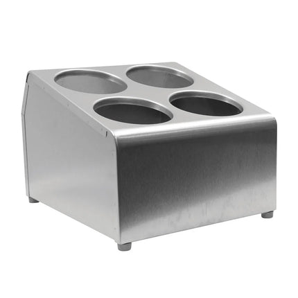 Ống Đựng Dao Muỗng Nĩa 2 Tầng 4 Ngăn Tablecraft 7042, Inox