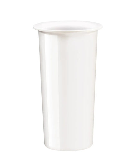 Ống Đựng Dao Muỗng Nĩa Tròn Cal-Mil 1017-8-15 11.4 cm, Cao 20.3 cm, Melamine, Màu Trắng