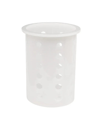 Ống Đựng Dao Muỗng Nĩa Vollrath 52643 14.3 cm Nhựa Màu Trắng