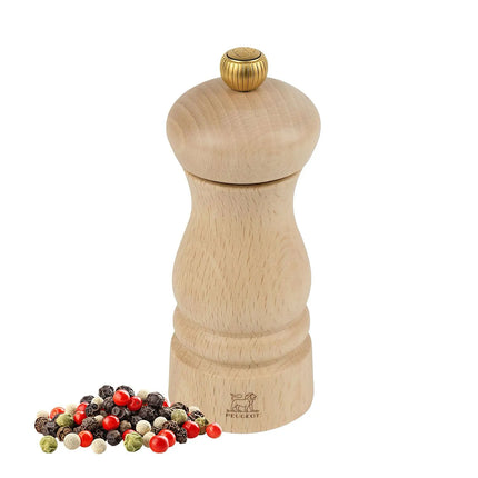 PEUGEOT | Clermont Pepper Mill – 13 cm height - beech wood - natural