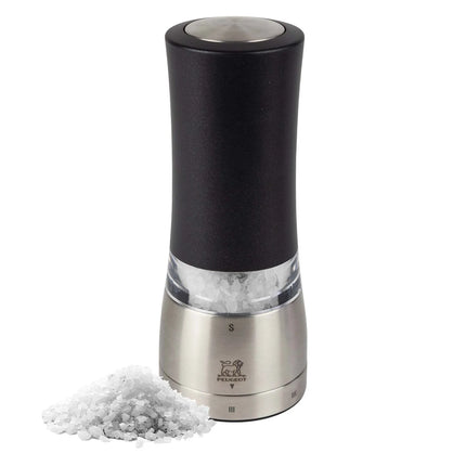 PEUGEOT | DAMAN - Electric Salt Mill - Stainless steel/acrylic - Height: 160mm