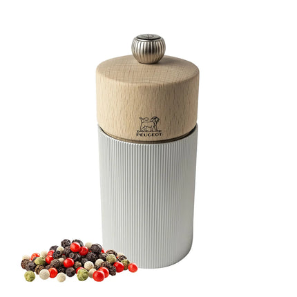 PEUGEOT | LINE - Pepper mill - Aluminum/Natural - Height: 120mm