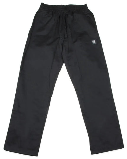 Quần Bếp Rộng Chef Revival P020BK-M - Đen, Poly-Cotton, Size M