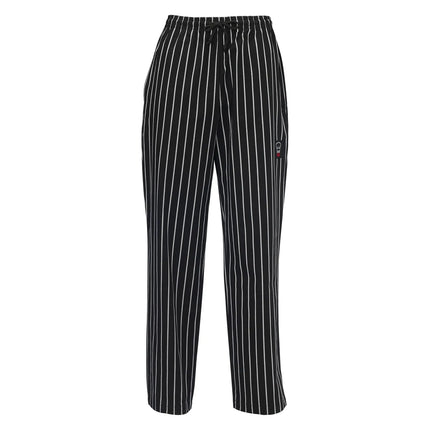 Quần Bếp Winco UNF-3CL - Poly/Cotton, Kẻ Phấn, Size L