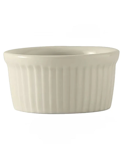 Ramekin Có Gân Tuxton BEX-0252 Gốm Màu Eggshell 7.6 cm 75 ml