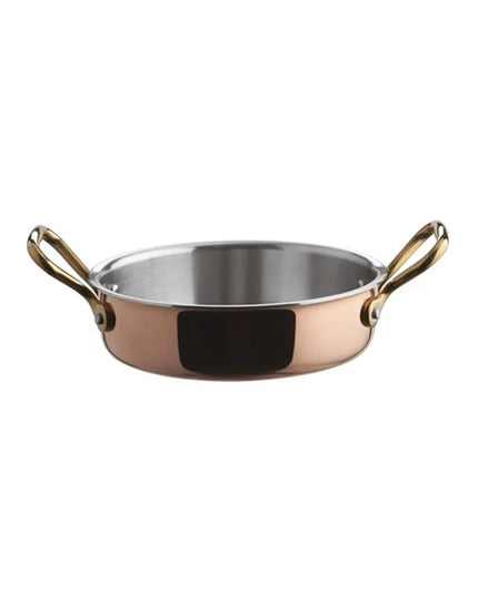 Ramekin Mini Rondeau Nhôm/Đồng/Inox Paderno A1550414 650 ml