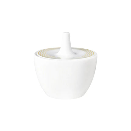 SELTMANN WEIDEN | Blues Sugar Bowl with Lid – Sand Beige – 270 ml – Porcelain