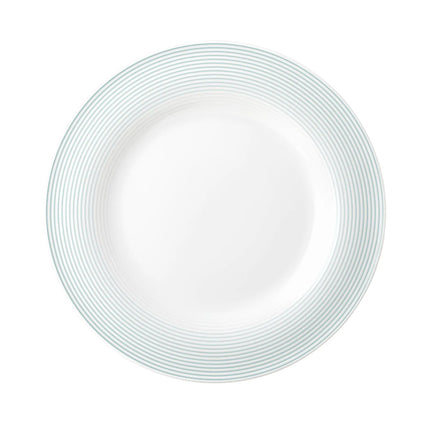 SELTMANN WEIDEN | Flat Porcelain Dinner Plate Ø 230 mm – Arctic Blue – High-Gloss