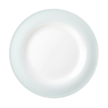 SELTMANN WEIDEN | Flat Porcelain Dinner Plate Ø 260 mm – Arctic Blue – High-Gloss